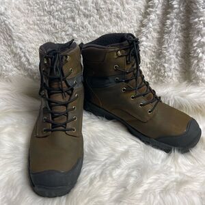 Refrigiwear Iron Tuff Hiker Leather waterproof insulated lace up boots Size 14M